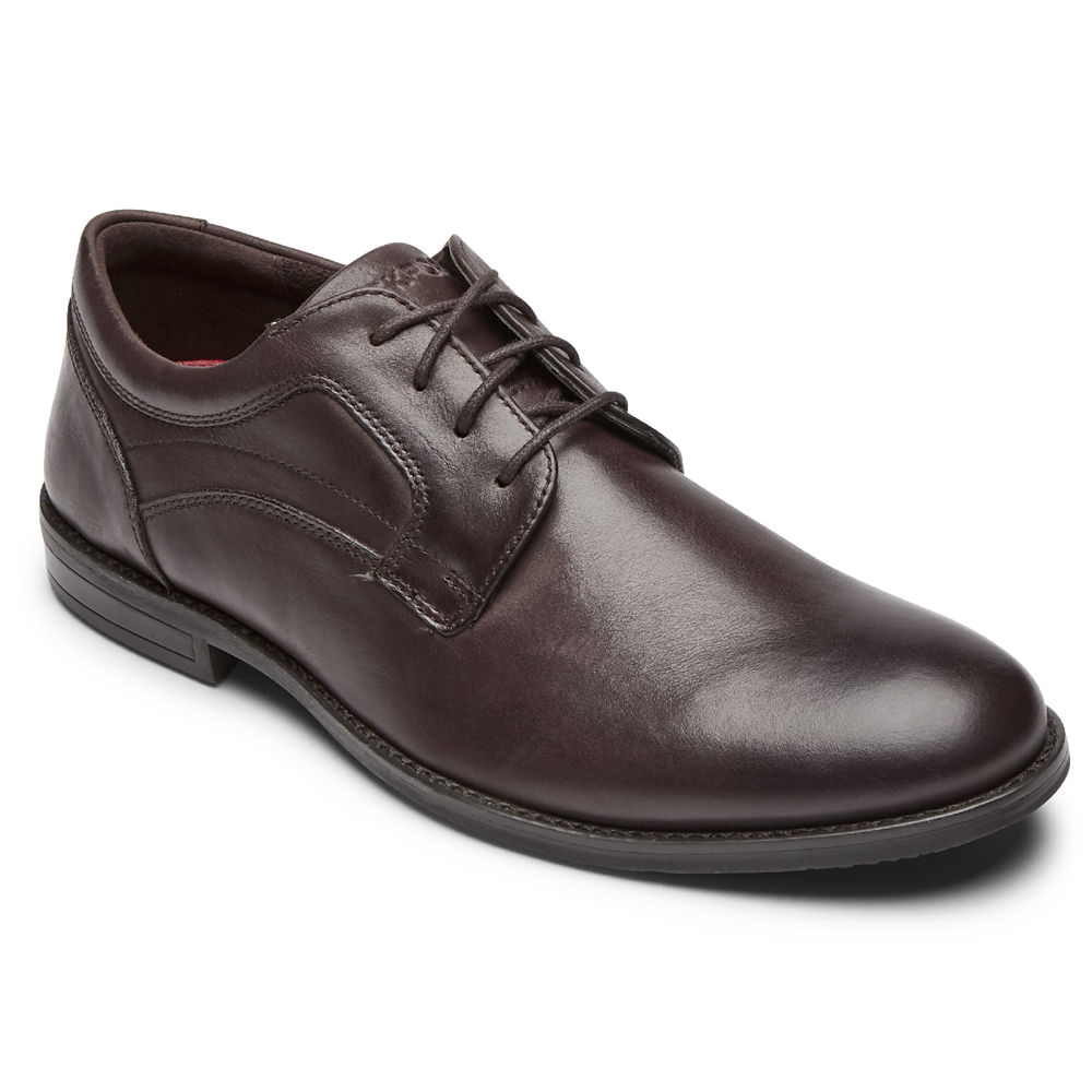 Rockport Oxfords Herre Brune - Mykel Plain Toe - UHCD45903